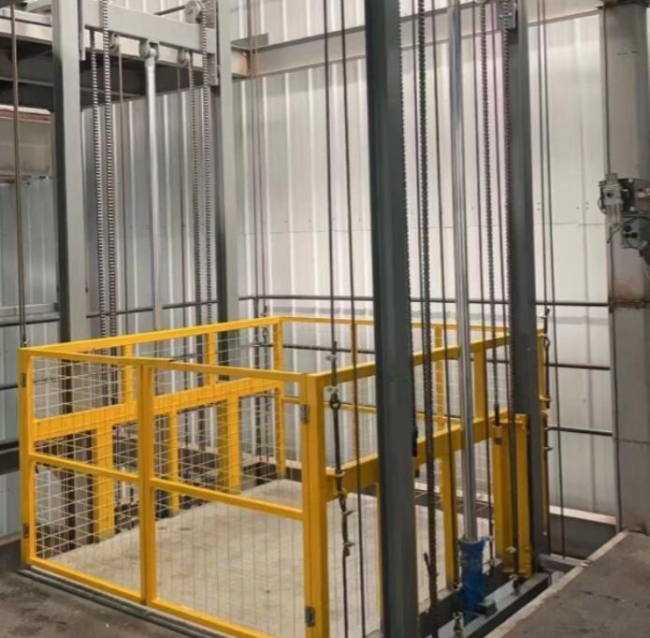 东山导轨式升降机一般加工周期